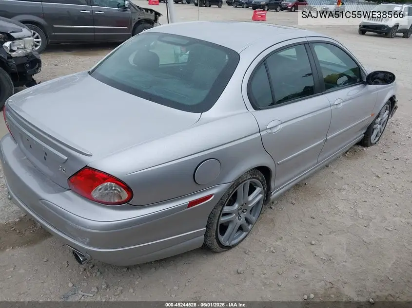 2005 Jaguar X-Type 3.0 VIN: SAJWA51C55WE38566 Lot: 45244528