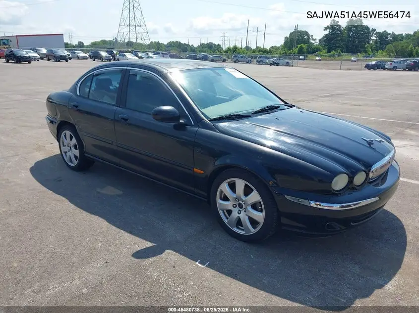 2005 Jaguar X-Type 3.0 VIN: SAJWA51A45WE56474 Lot: 45480738