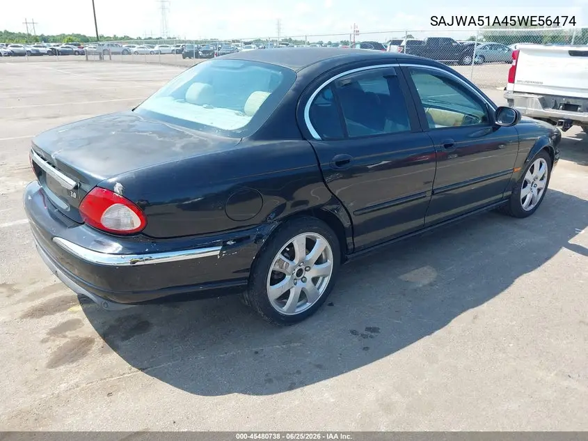 2005 Jaguar X-Type 3.0 VIN: SAJWA51A45WE56474 Lot: 45480738