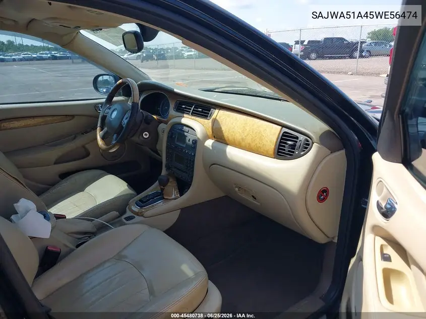 2005 Jaguar X-Type 3.0 VIN: SAJWA51A45WE56474 Lot: 45480738