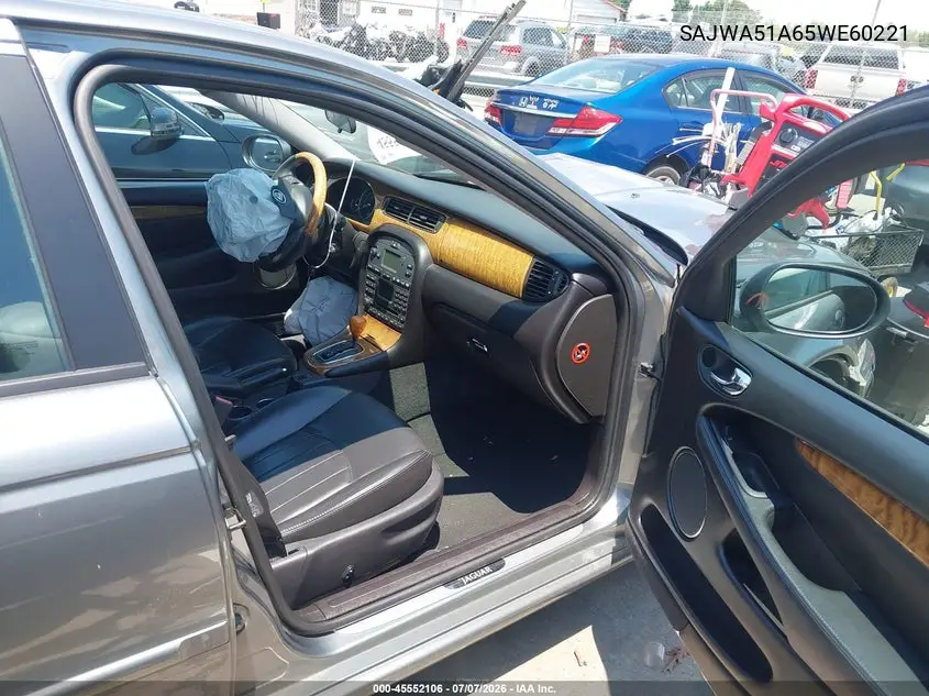 2005 Jaguar X-Type 3.0 VIN: SAJWA51A65WE60221 Lot: 45552106