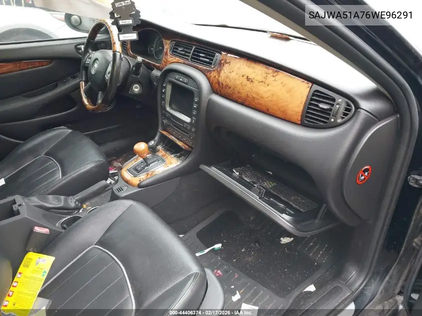 2006 Jaguar X-Type 3.0 VIN: SAJWA51A76WE96291 Lot: 44406374