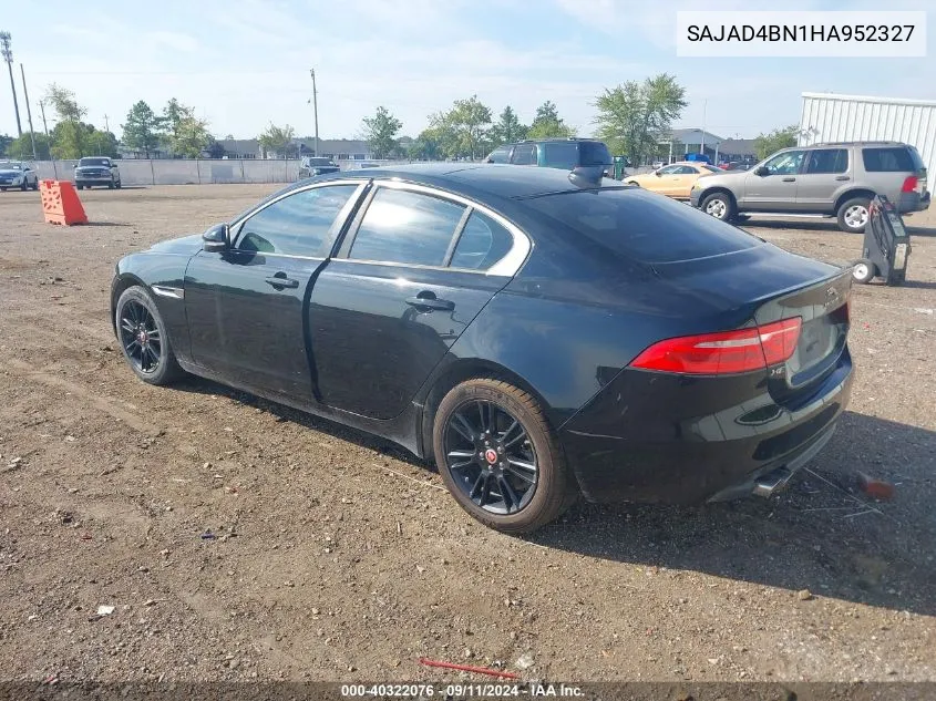 2017 Jaguar Xe 20D Premium VIN: SAJAD4BN1HA952327 Lot: 40322076