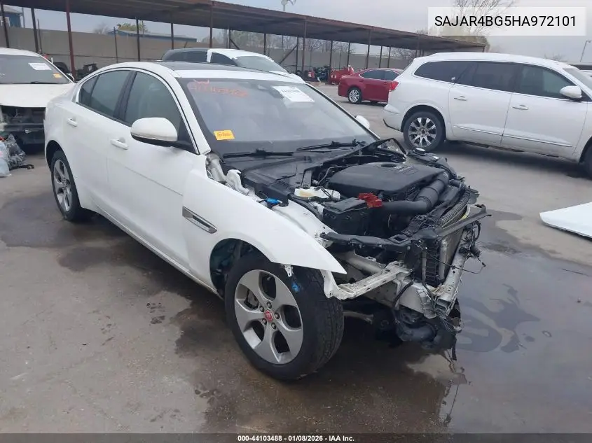 2017 Jaguar Xe 25T VIN: SAJAR4BG5HA972101 Lot: 44103488
