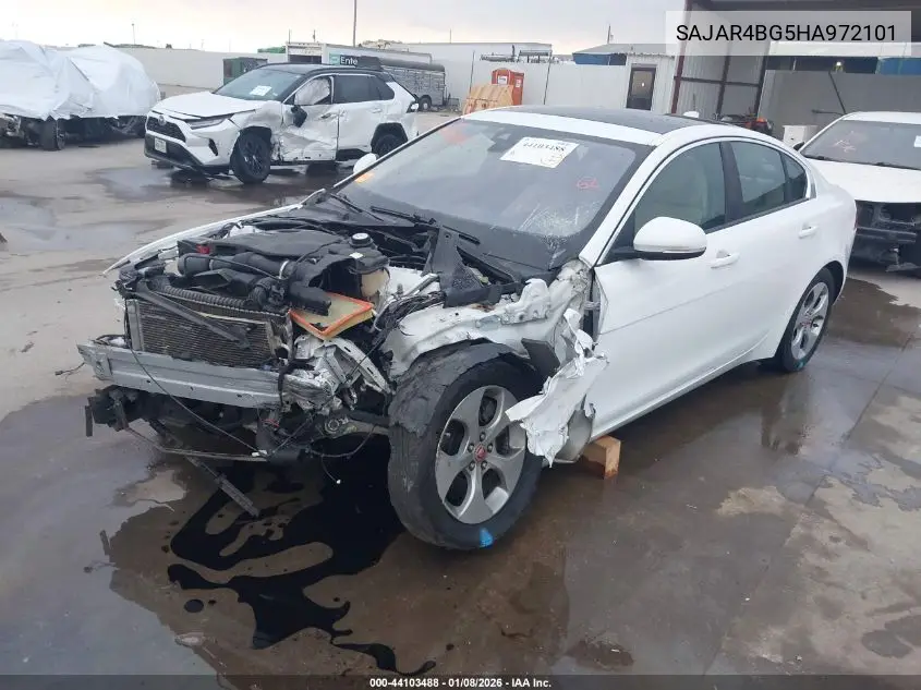 2017 Jaguar Xe 25T VIN: SAJAR4BG5HA972101 Lot: 44103488