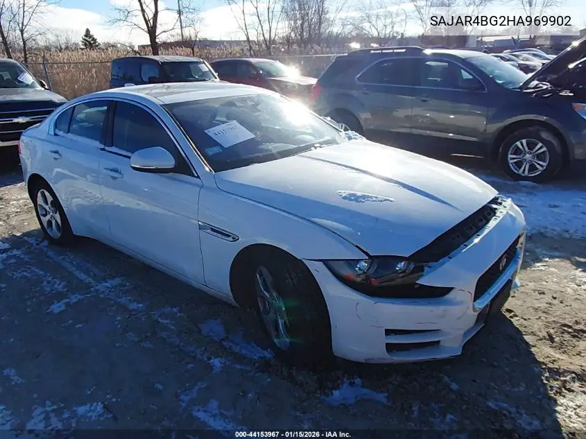 2017 Jaguar Xe 25T VIN: SAJAR4BG2HA969902 Lot: 44153967