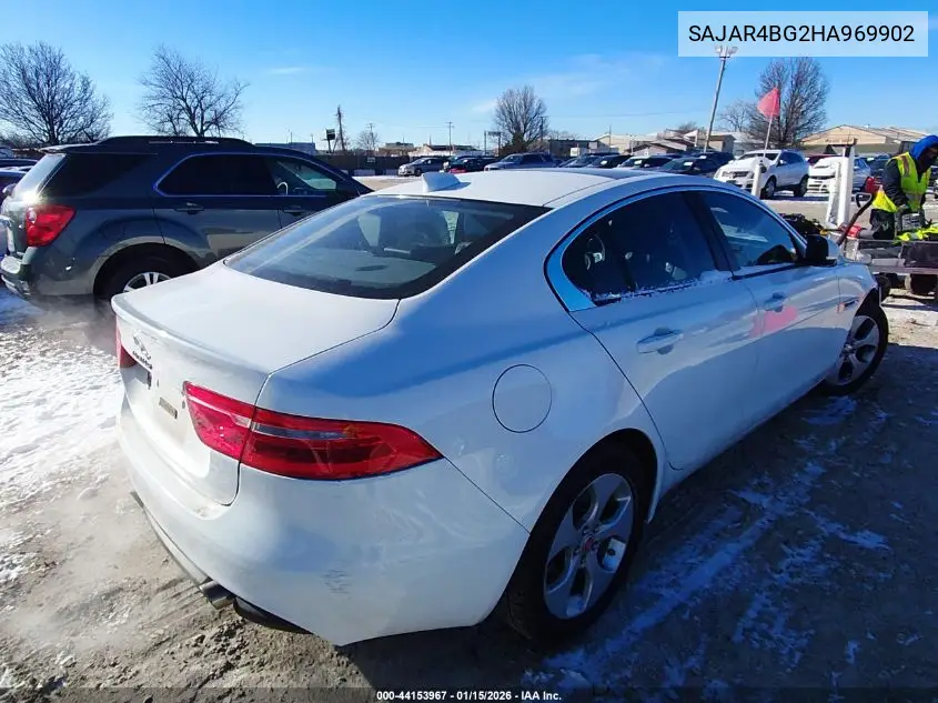 2017 Jaguar Xe 25T VIN: SAJAR4BG2HA969902 Lot: 44153967