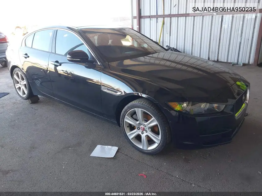 2017 Jaguar Xe 25T Premium VIN: SAJAD4BG6HA950235 Lot: 44681531