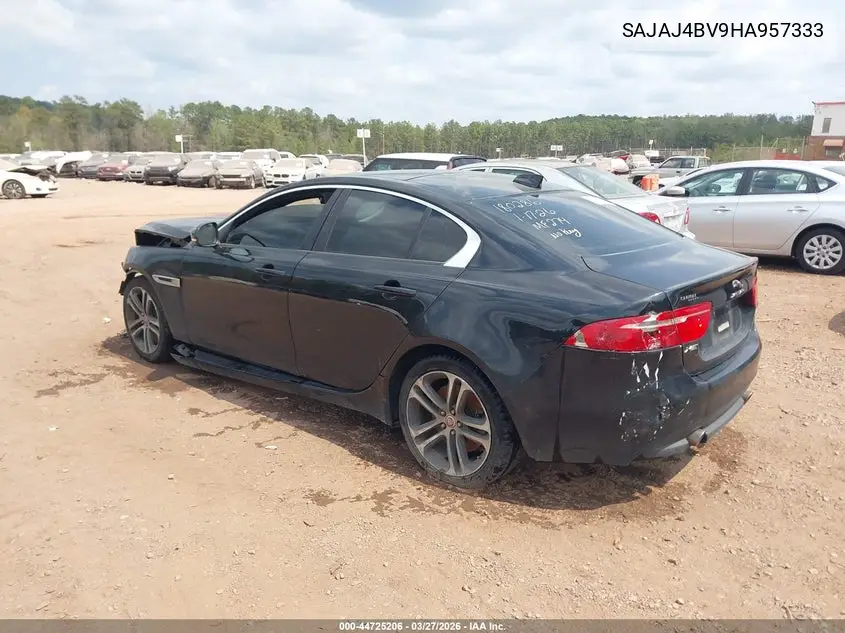2017 Jaguar Xe 35T Premium VIN: SAJAJ4BV9HA957333 Lot: 44725206
