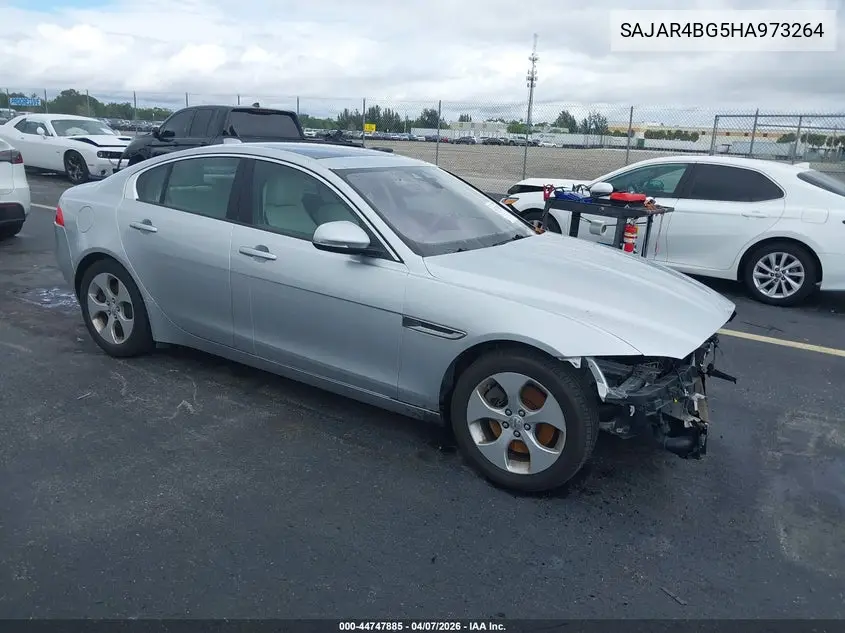 2017 Jaguar Xe 25T VIN: SAJAR4BG5HA973264 Lot: 44747885