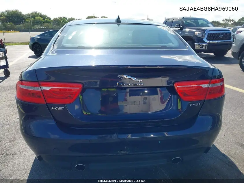 2017 Jaguar Xe 25T Prestige VIN: SAJAE4BG8HA969060 Lot: 44947824