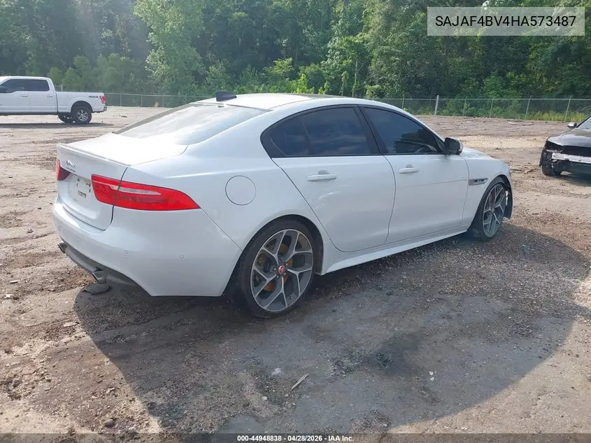 2017 Jaguar Xe VIN: SAJAF4BV4HA973487 Lot: 44948838