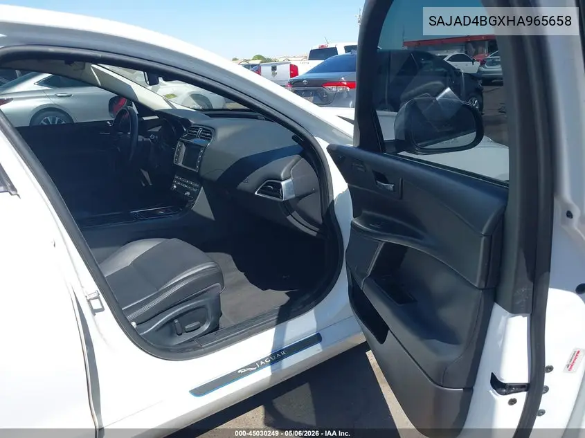 2017 Jaguar Xe 25T Premium VIN: SAJAD4BGXHA965658 Lot: 45030249