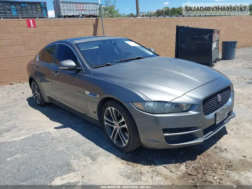 2017 Jaguar Xe 35T Premium VIN: SAJAD4BV3HA956167 Lot: 45042708