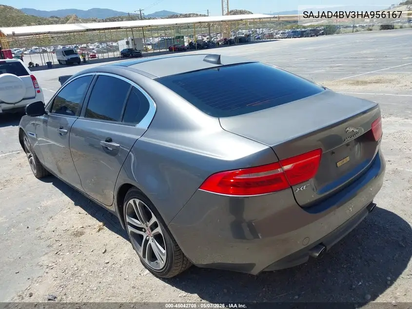 2017 Jaguar Xe 35T Premium VIN: SAJAD4BV3HA956167 Lot: 45042708