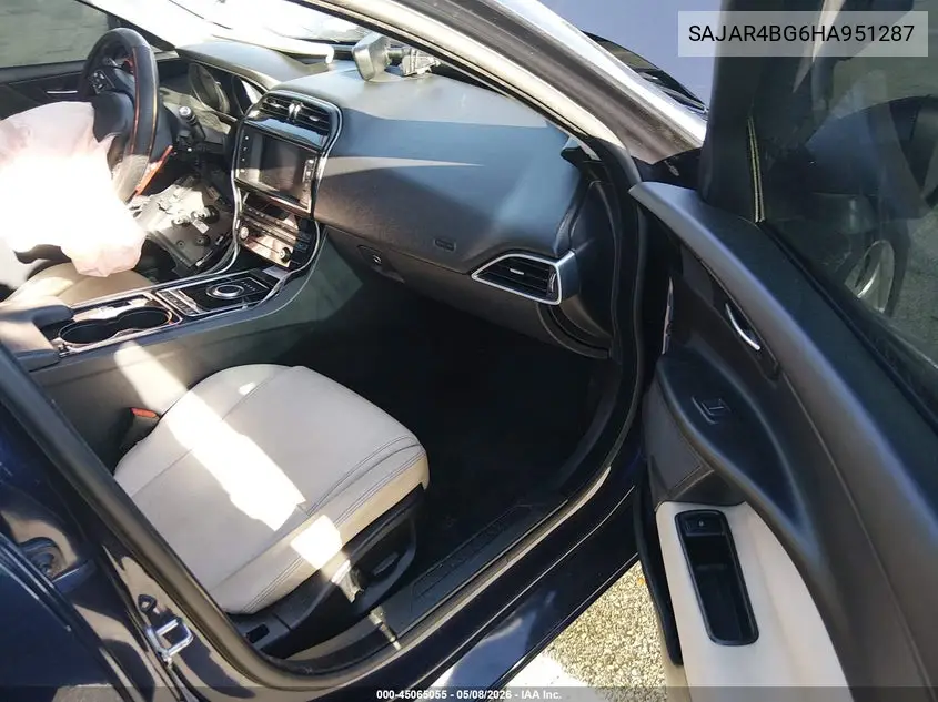 2017 Jaguar Xe 25T VIN: SAJAR4BG6HA951287 Lot: 45065055