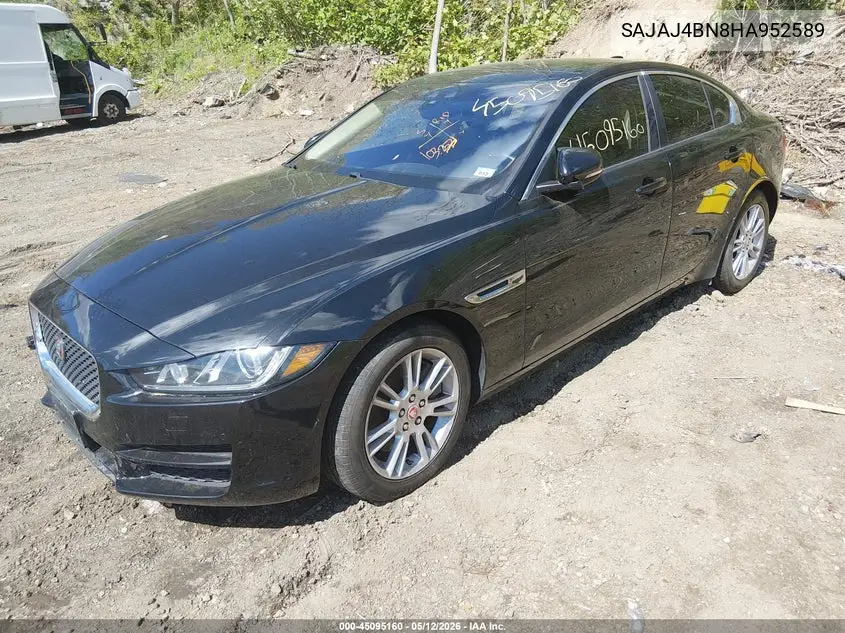 2017 Jaguar Xe 20D Premium VIN: SAJAJ4BN8HA952589 Lot: 45095160