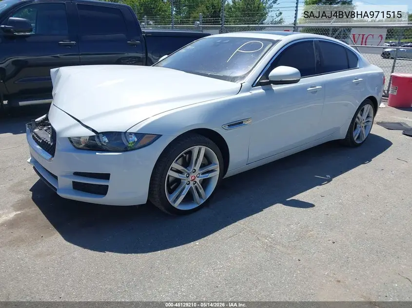 2017 Jaguar Xe 35T Premium VIN: SAJAJ4BV8HA971515 Lot: 45129210