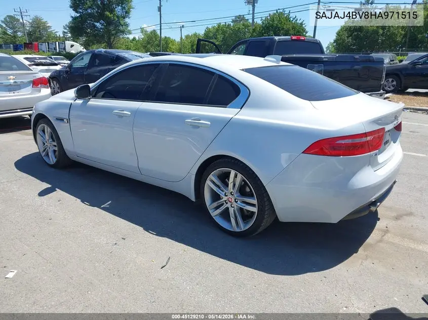 2017 Jaguar Xe 35T Premium VIN: SAJAJ4BV8HA971515 Lot: 45129210