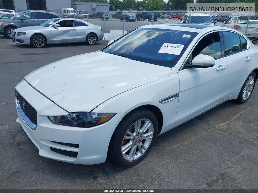 2017 Jaguar Xe 20D Premium VIN: SAJAJ4BN1HCP15687 Lot: 45155020