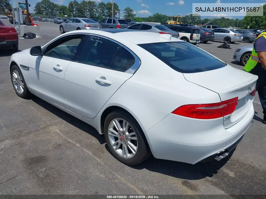 2017 Jaguar Xe 20D Premium VIN: SAJAJ4BN1HCP15687 Lot: 45155020