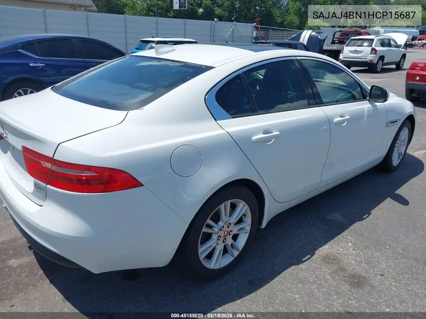 2017 Jaguar Xe 20D Premium VIN: SAJAJ4BN1HCP15687 Lot: 45155020