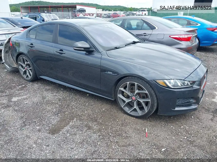 2017 Jaguar Xe 35T R-Sport VIN: SAJAF4BV6HA976522 Lot: 45188055