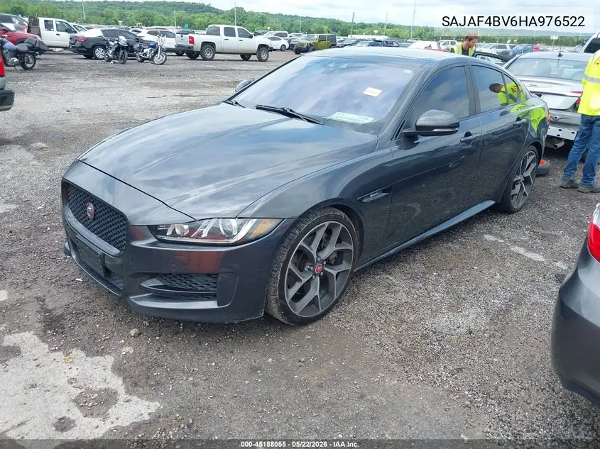 2017 Jaguar Xe 35T R-Sport VIN: SAJAF4BV6HA976522 Lot: 45188055