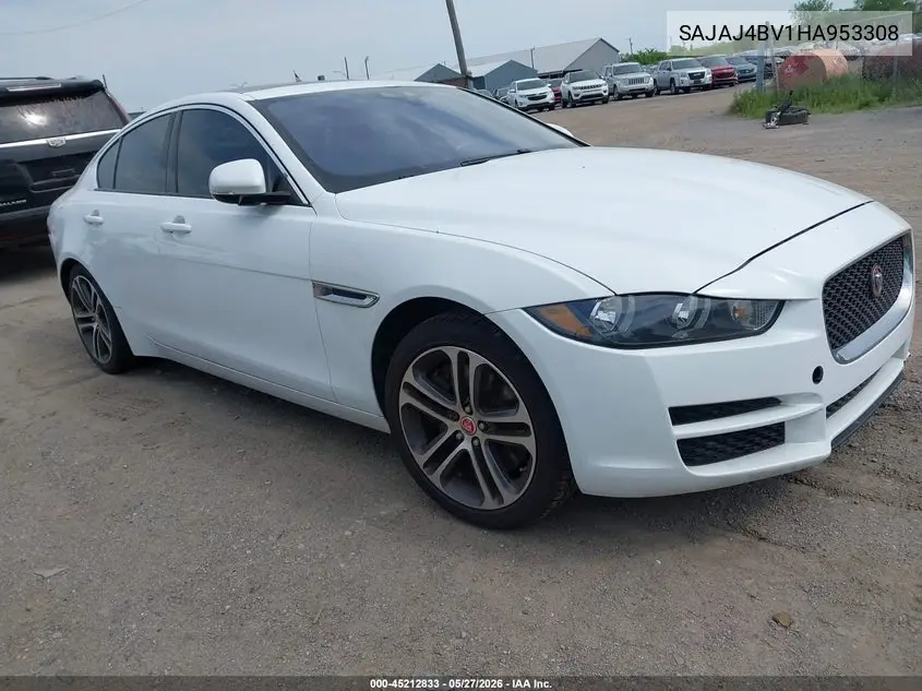 2017 Jaguar Xe 35T Premium VIN: SAJAJ4BV1HA953308 Lot: 45212833