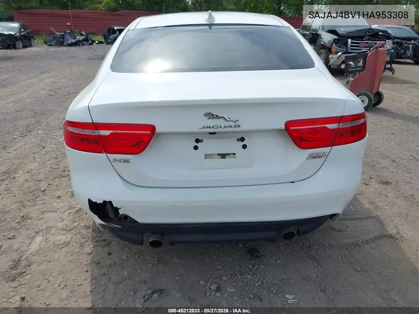 2017 Jaguar Xe 35T Premium VIN: SAJAJ4BV1HA953308 Lot: 45212833
