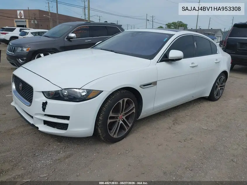 2017 Jaguar Xe 35T Premium VIN: SAJAJ4BV1HA953308 Lot: 45212833