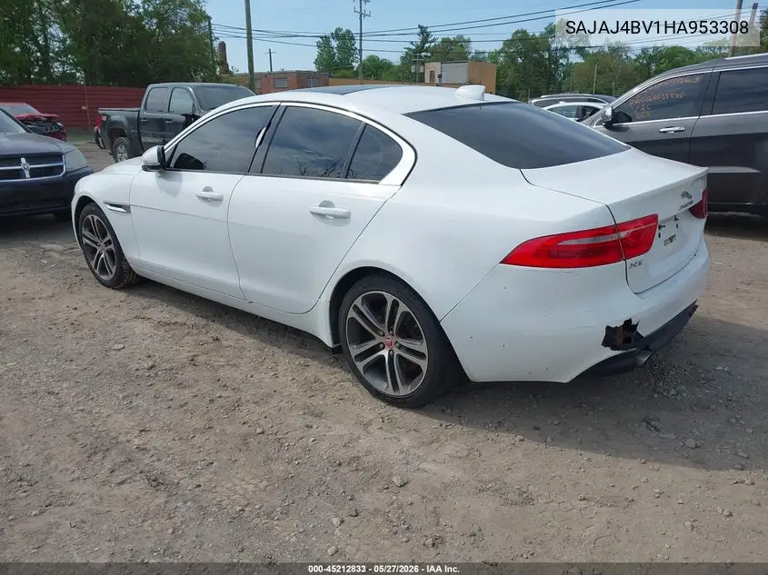 2017 Jaguar Xe 35T Premium VIN: SAJAJ4BV1HA953308 Lot: 45212833