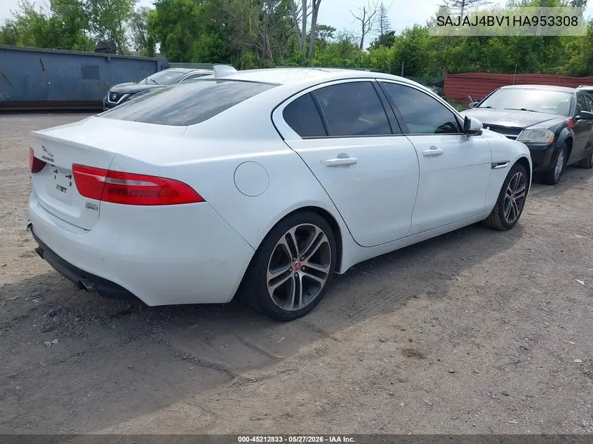 2017 Jaguar Xe 35T Premium VIN: SAJAJ4BV1HA953308 Lot: 45212833