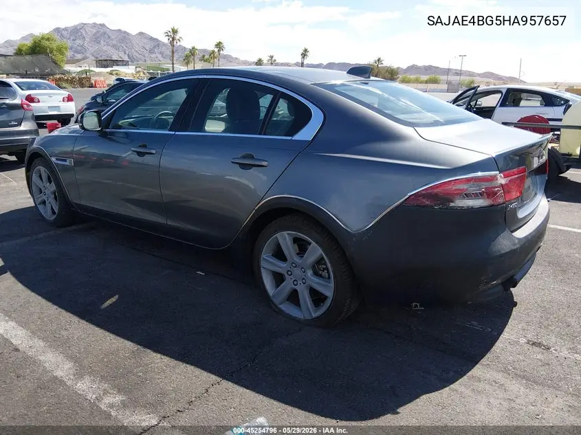 2017 Jaguar Xe 25T Prestige VIN: SAJAE4BG5HA957657 Lot: 45254796