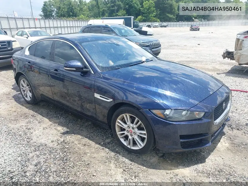 2017 Jaguar Xe 25T Premium VIN: SAJAD4BG4HA950461 Lot: 45364380