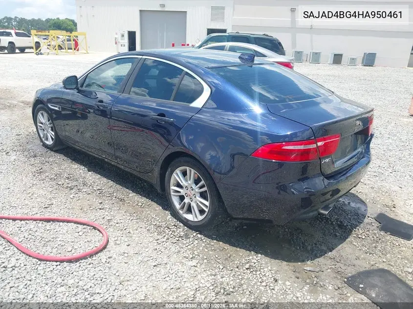 2017 Jaguar Xe 25T Premium VIN: SAJAD4BG4HA950461 Lot: 45364380