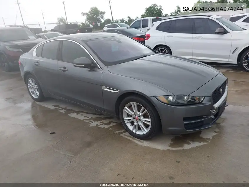 2017 Jaguar Xe 25T Premium VIN: SAJAD4BG6HA974244 Lot: 45376205