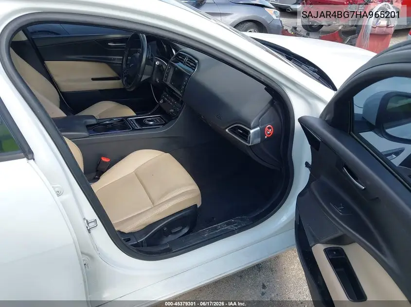 2017 Jaguar Xe 25T VIN: SAJAR4BG7HA965201 Lot: 45379301