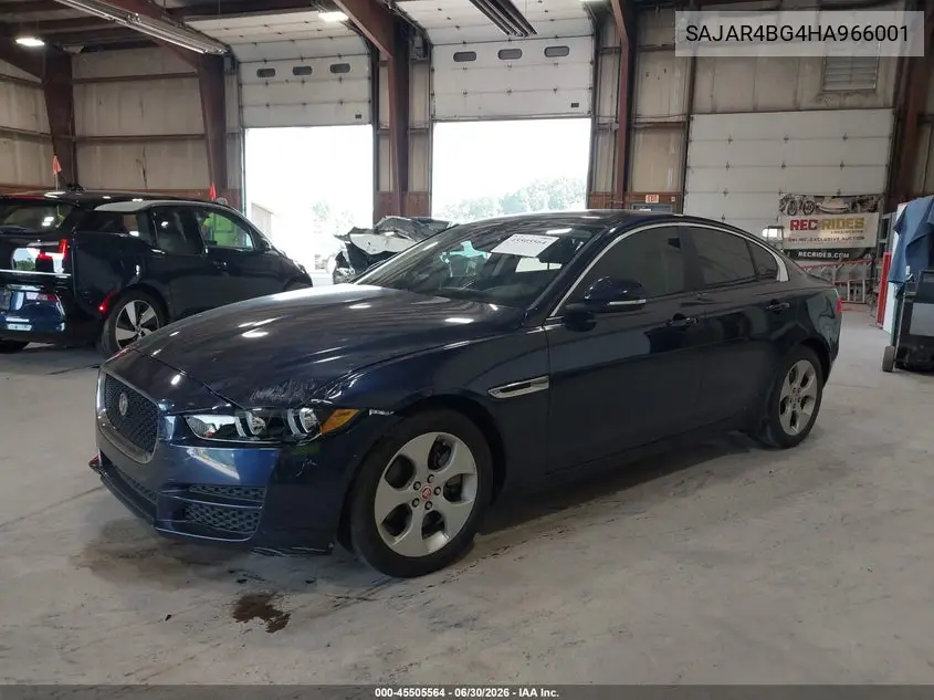 2017 Jaguar Xe 25T VIN: SAJAR4BG4HA966001 Lot: 45505564