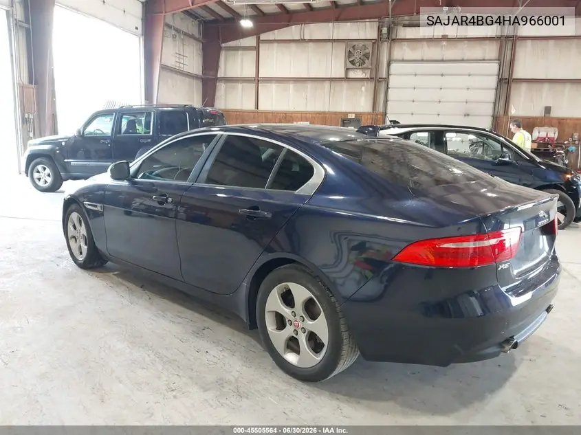 2017 Jaguar Xe 25T VIN: SAJAR4BG4HA966001 Lot: 45505564