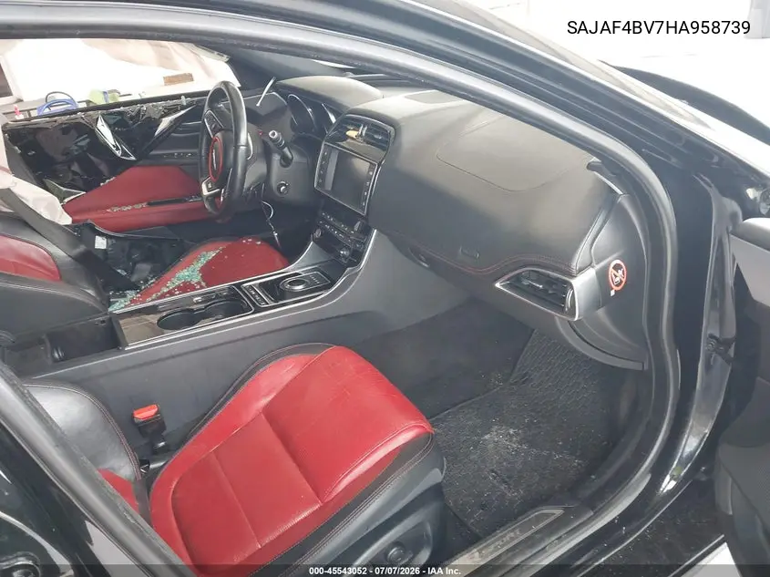 2017 Jaguar Xe 35T R-Sport VIN: SAJAF4BV7HA958739 Lot: 45543052