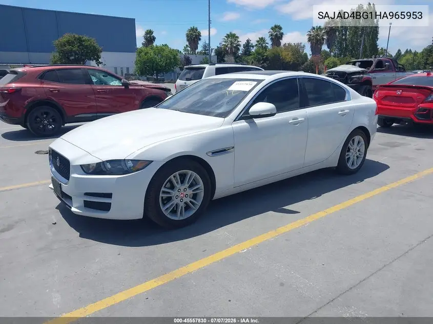 2017 Jaguar Xe 25T Premium VIN: SAJAD4BG1HA965953 Lot: 45557830
