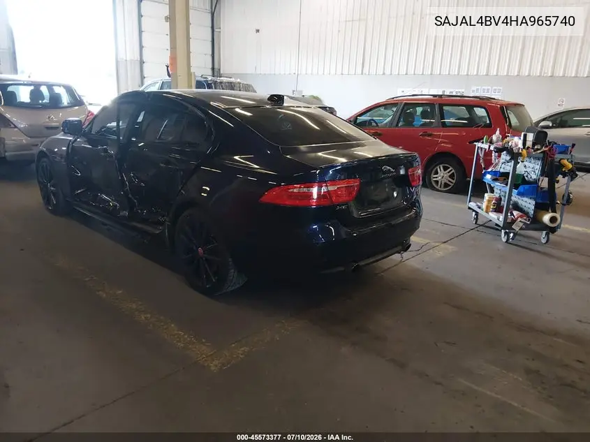 2017 Jaguar Xe 35T R-Sport VIN: SAJAL4BV4HA965740 Lot: 45573377