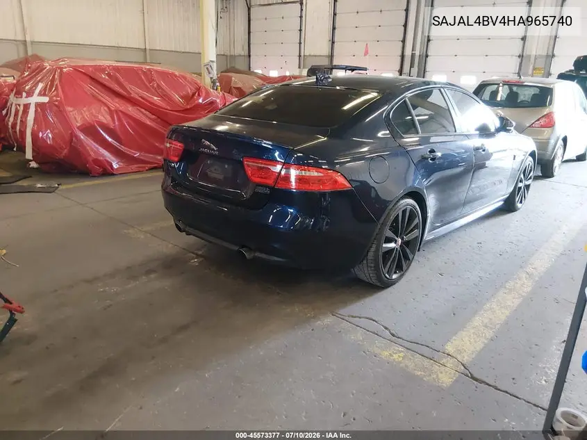 2017 Jaguar Xe 35T R-Sport VIN: SAJAL4BV4HA965740 Lot: 45573377