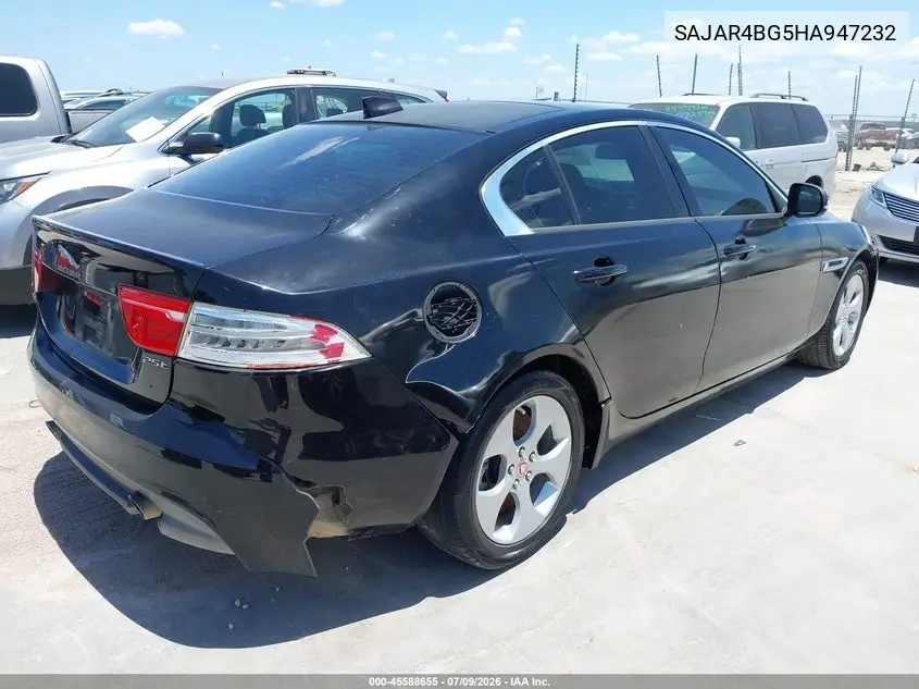 2017 Jaguar Xe 25T VIN: SAJAR4BG5HA947232 Lot: 45588655