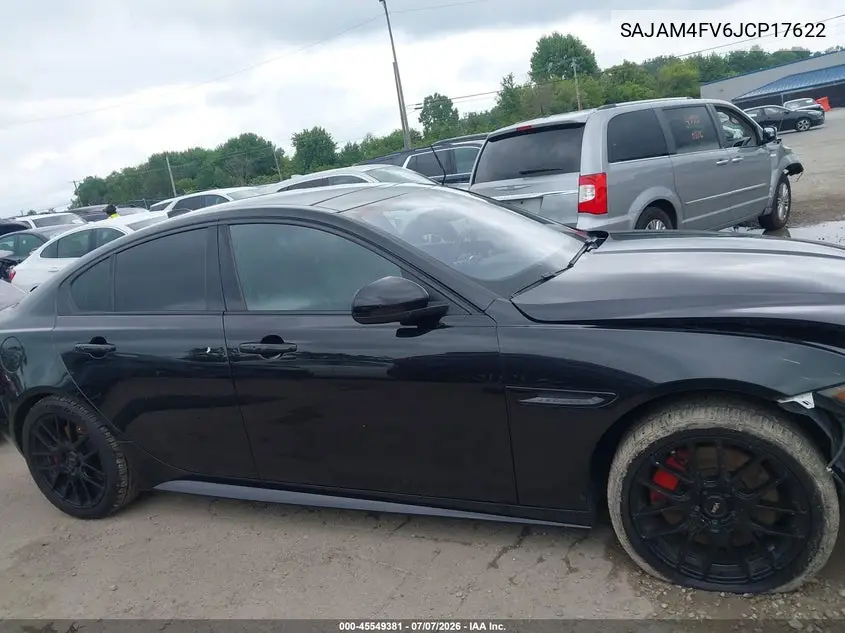 2018 Jaguar Xe S VIN: SAJAM4FV6JCP17622 Lot: 45549381