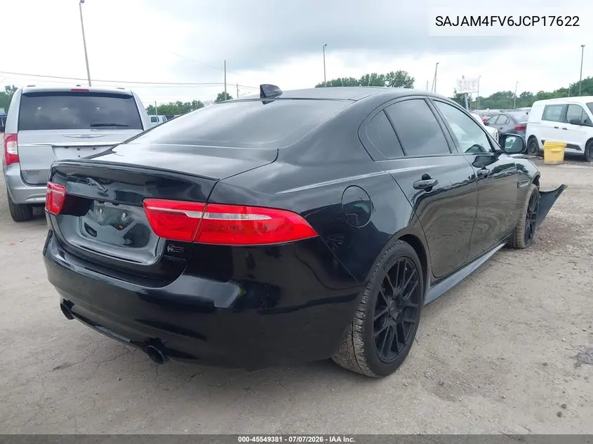 2018 Jaguar Xe S VIN: SAJAM4FV6JCP17622 Lot: 45549381