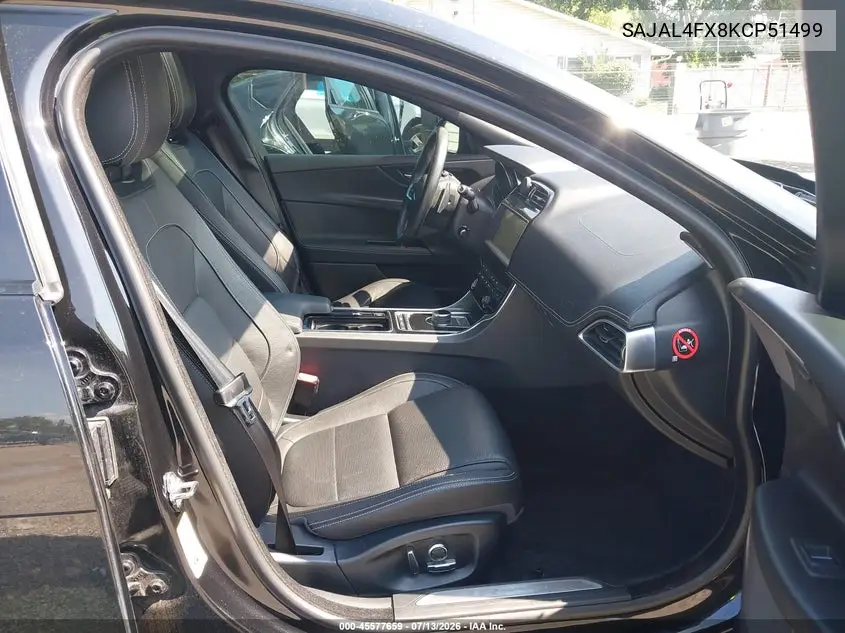 2019 Jaguar Xe 25T R-Sport VIN: SAJAL4FX8KCP51499 Lot: 45577659