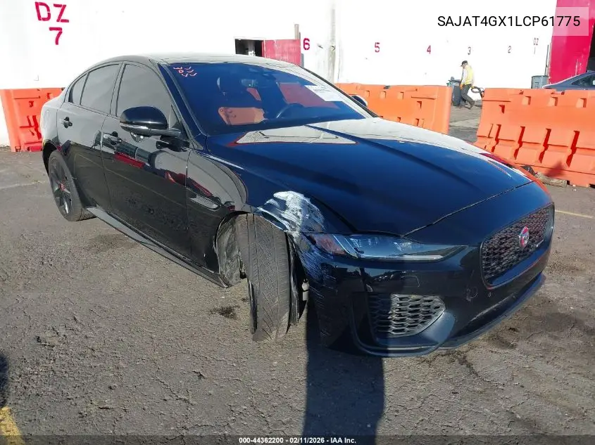 2020 Jaguar Xe R-Dynamic S Awd Automatic VIN: SAJAT4GX1LCP61775 Lot: 44362200