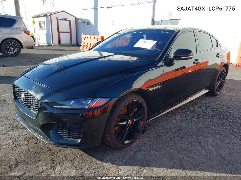 2020 Jaguar Xe R-Dynamic S Awd Automatic VIN: SAJAT4GX1LCP61775 Lot: 44362200